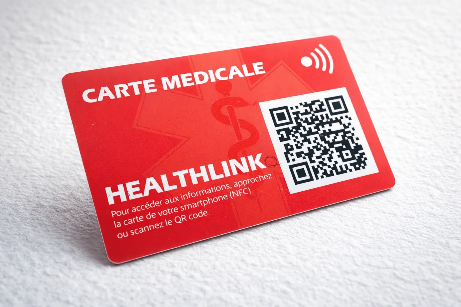 Carte ID HealthLink NFC