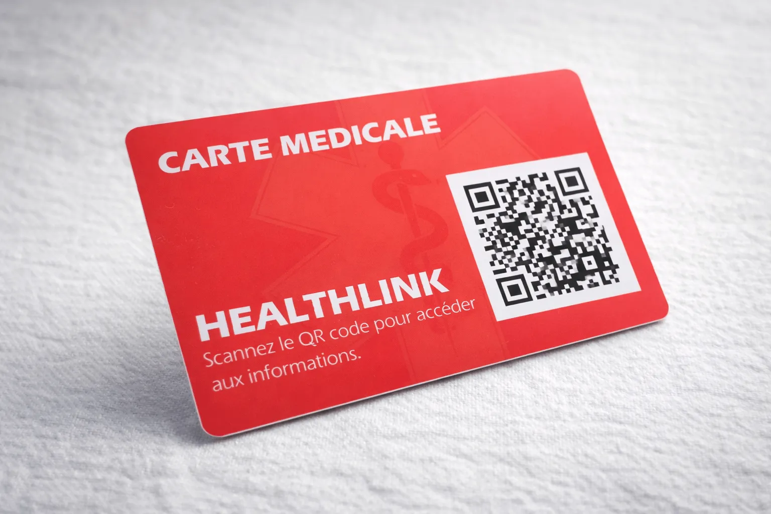 Carte HealthLink QR Code